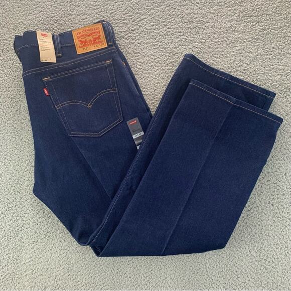 Levi's 517 Bootcut Denim Jeans Men's Blue Dark Wash  NWT  |  Size:  42 x 30 - Picture 6 of 16